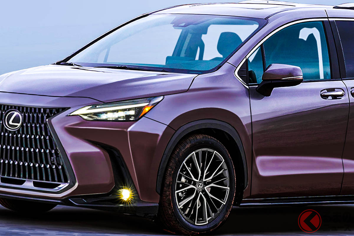 存在すればレクサス最大のミニバン? トヨタ「シエナ」のレクサス仕様「Lexus NM 7 seater MPV」(photo:SRK Designs)