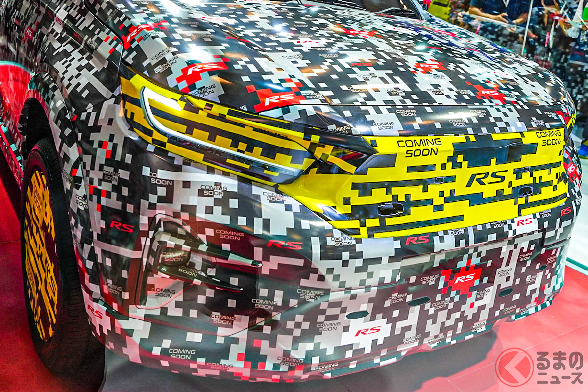 第29回インドネシア国際オートショーに特別展示されたホンダのSUV「新型RS」