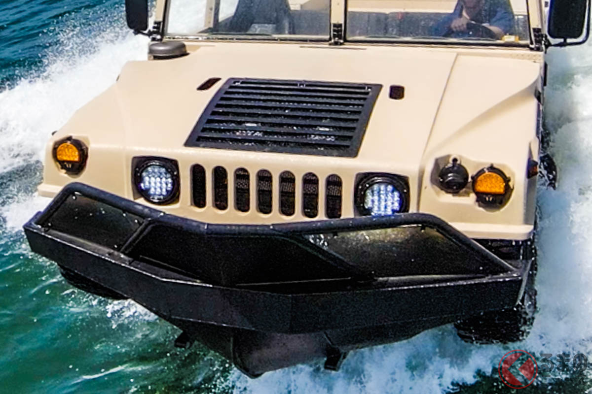 砂漠でも海でも走破可能! WaterCar「H1-PANTHER」