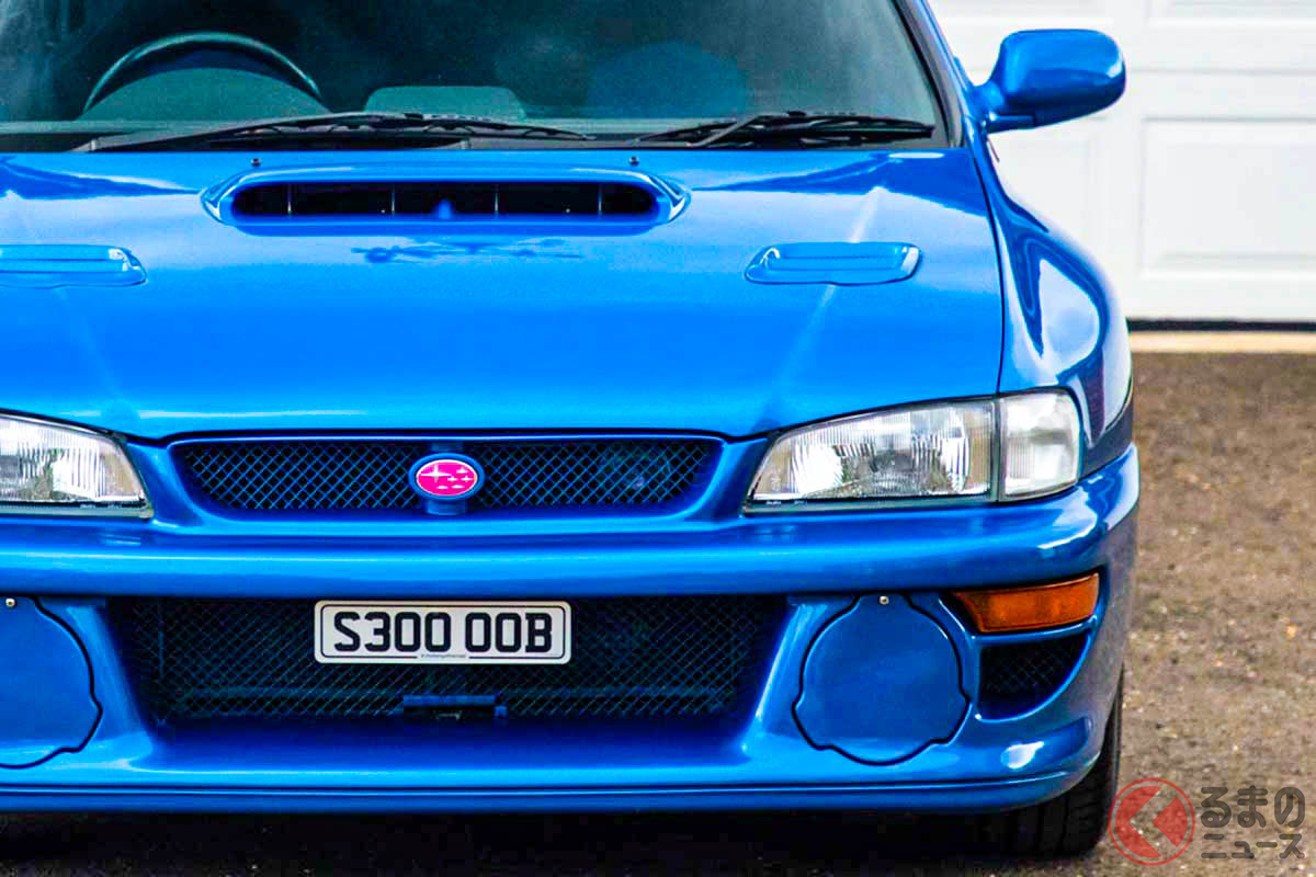 約3614万円で落札された スバル「インプレッサ22B-STiバージョン」(photo:Collecting cars)