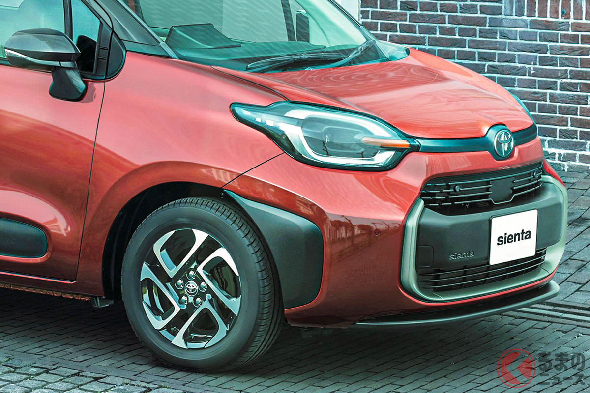 そのデザインは賛否が分かれるトヨタ新型「シエンタ」