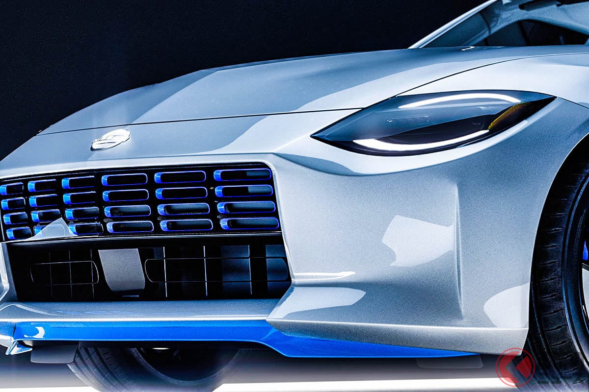 新型「フェアレディZ」EVの予測レンダリング「NISSAN Zero」(photo:FLAT HAT 3D Studio)