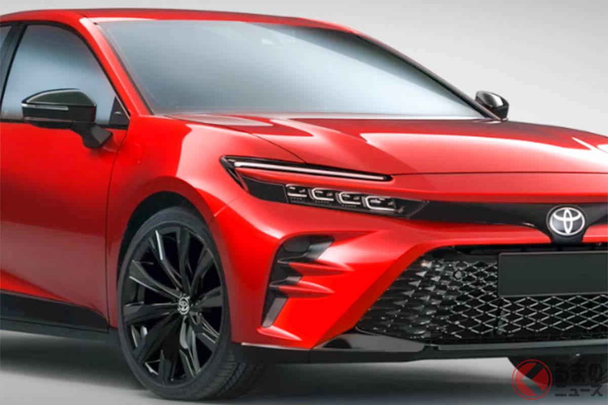 カムリスポーツ トヨタ「カムリ」の次期型は「クラウン スポーツ」顔? 日本車離れした爆イケ顔レンダリングが話題に | くるまのニュース