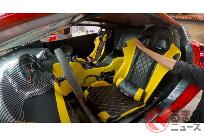 300ccエンジン搭載の自家製 フェラーリ 3000万超えスーパーカーを 気合 で再現 まるでホンモノな Diy 4gtb 越農家が作成 くるまのニュース 300ccエンジン搭載の自家製 フェラーリ 3000万超えスーパーカーを 気合 で再現 まるでホンモノな Diy 4gtb 越農家が作成 くるまのニュース