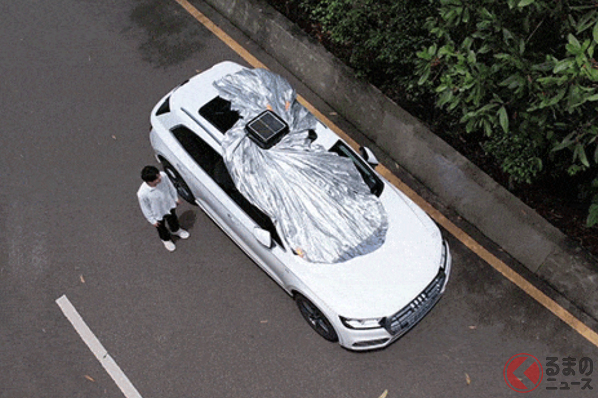 香港揚名(ホンコンヤンミン)が販売を開始した自動カーカバー「Samson Auto」