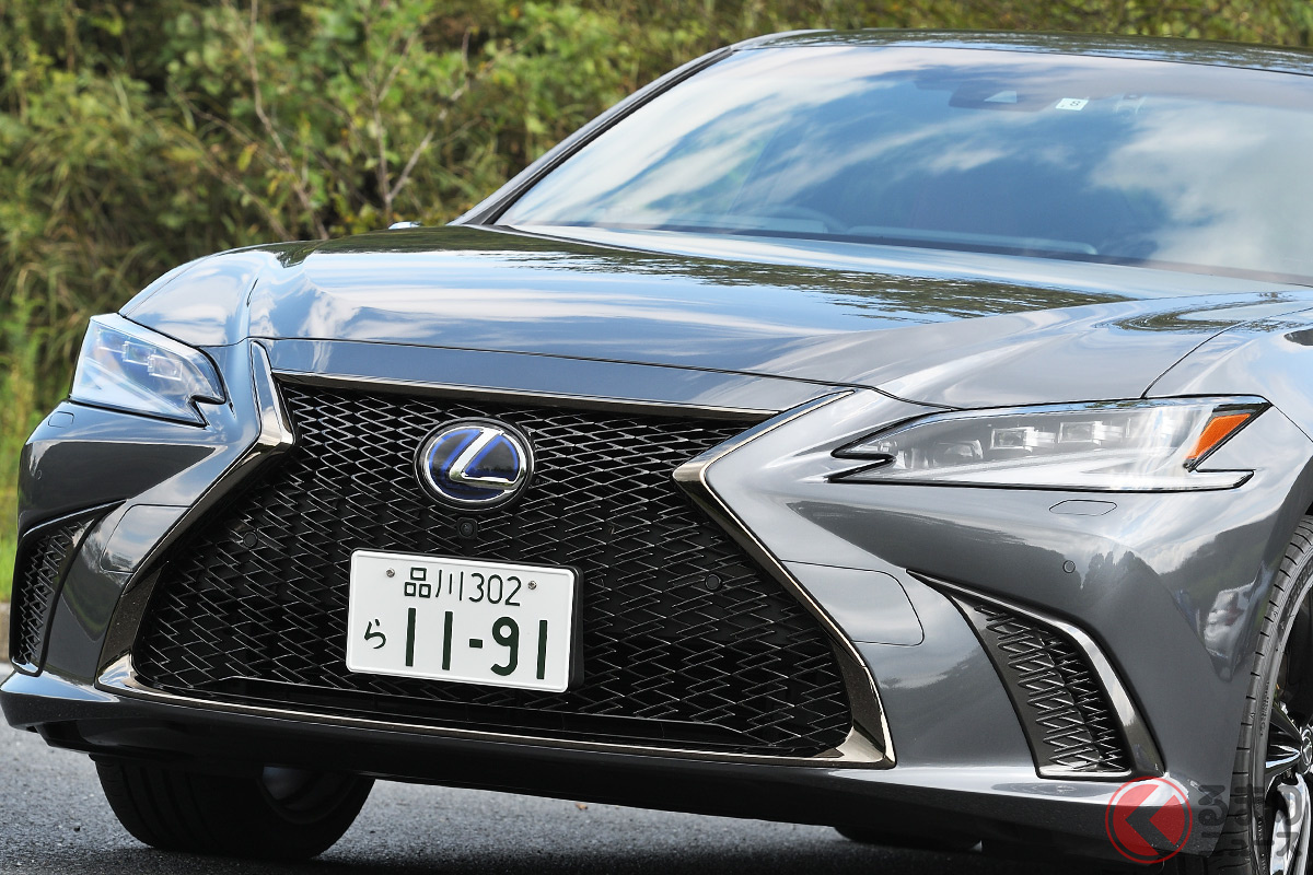 エレガントをさらにモダンに! マイナーチェンジを受けたレクサス新型「ES」
