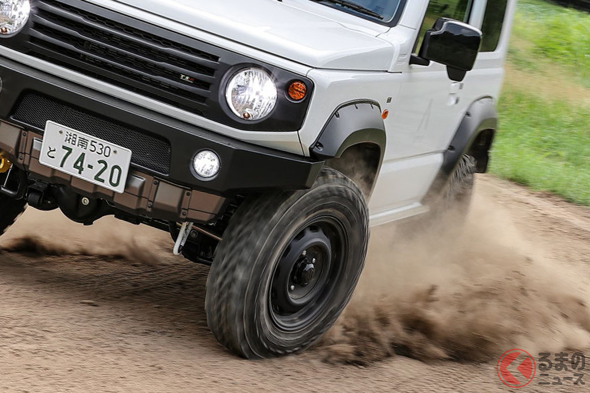 オーナーの悩みを改善するタービンを装着したジムニー(画像アピオ)