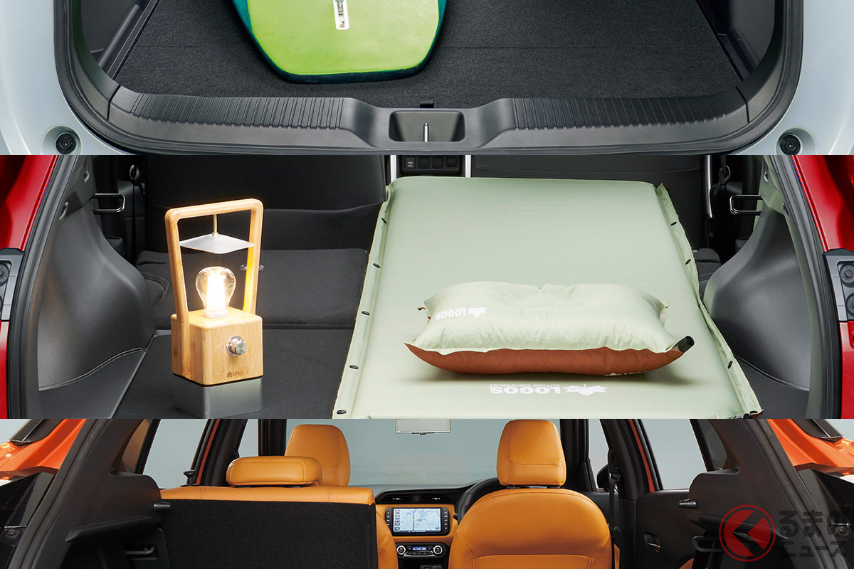 荷室の使い勝手は三者三様?