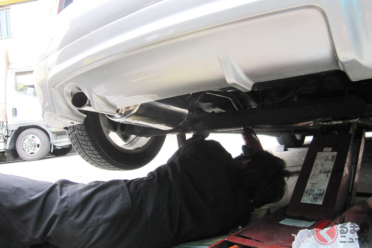 マフラー交換
