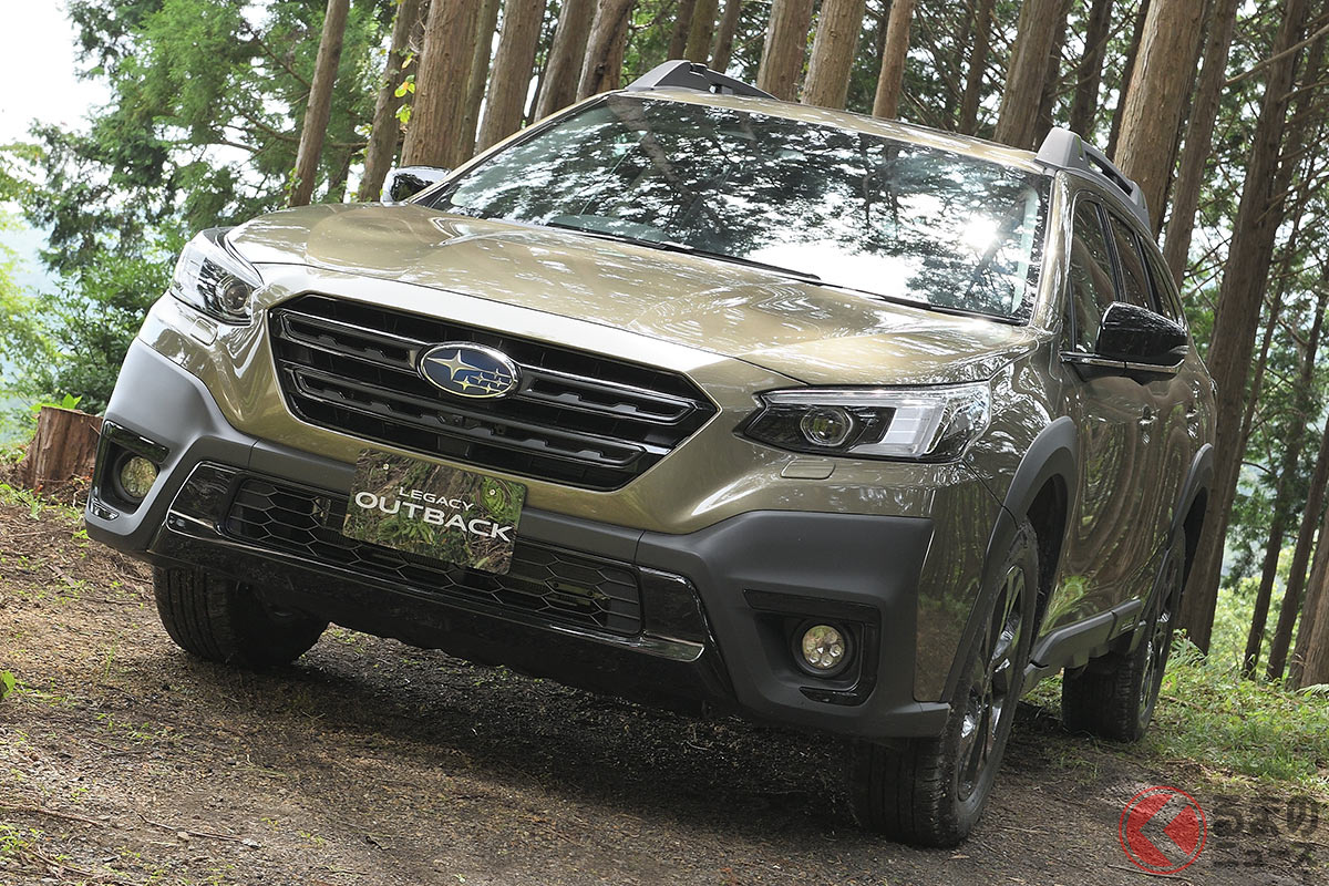 スバル新型「レガシィ アウトバック」(X-BREAK EX)