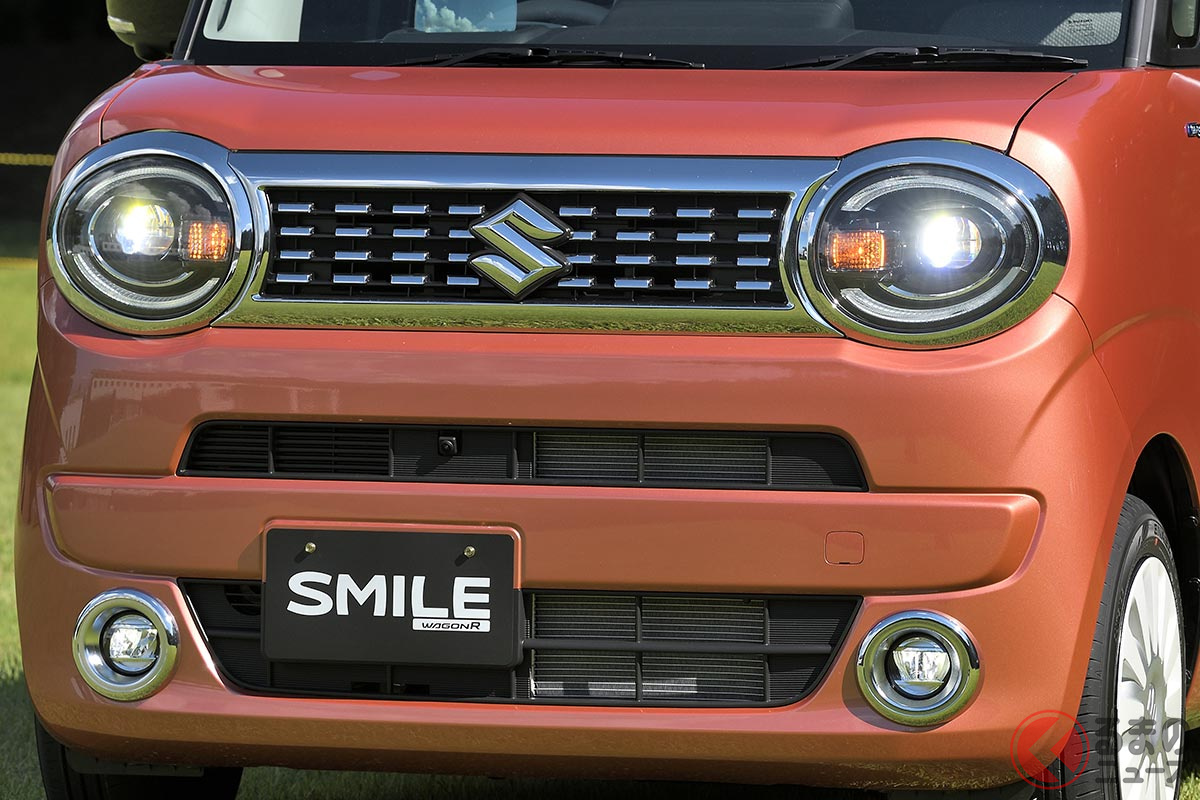 スライドドアの新型軽自動車 スズキ「ワゴンRスマイル」