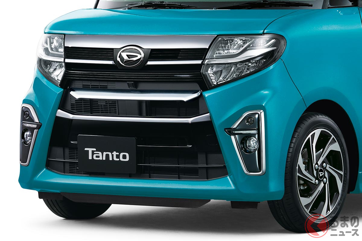 新色「ターコイズブルーマイカメタリック」のダイハツ「タント」