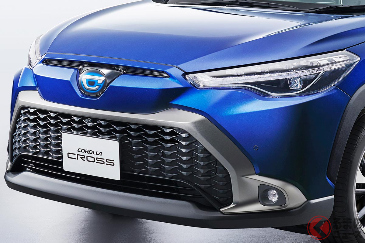 独自のフロントフェイスが与えられた日本仕様の新型カローラクロス