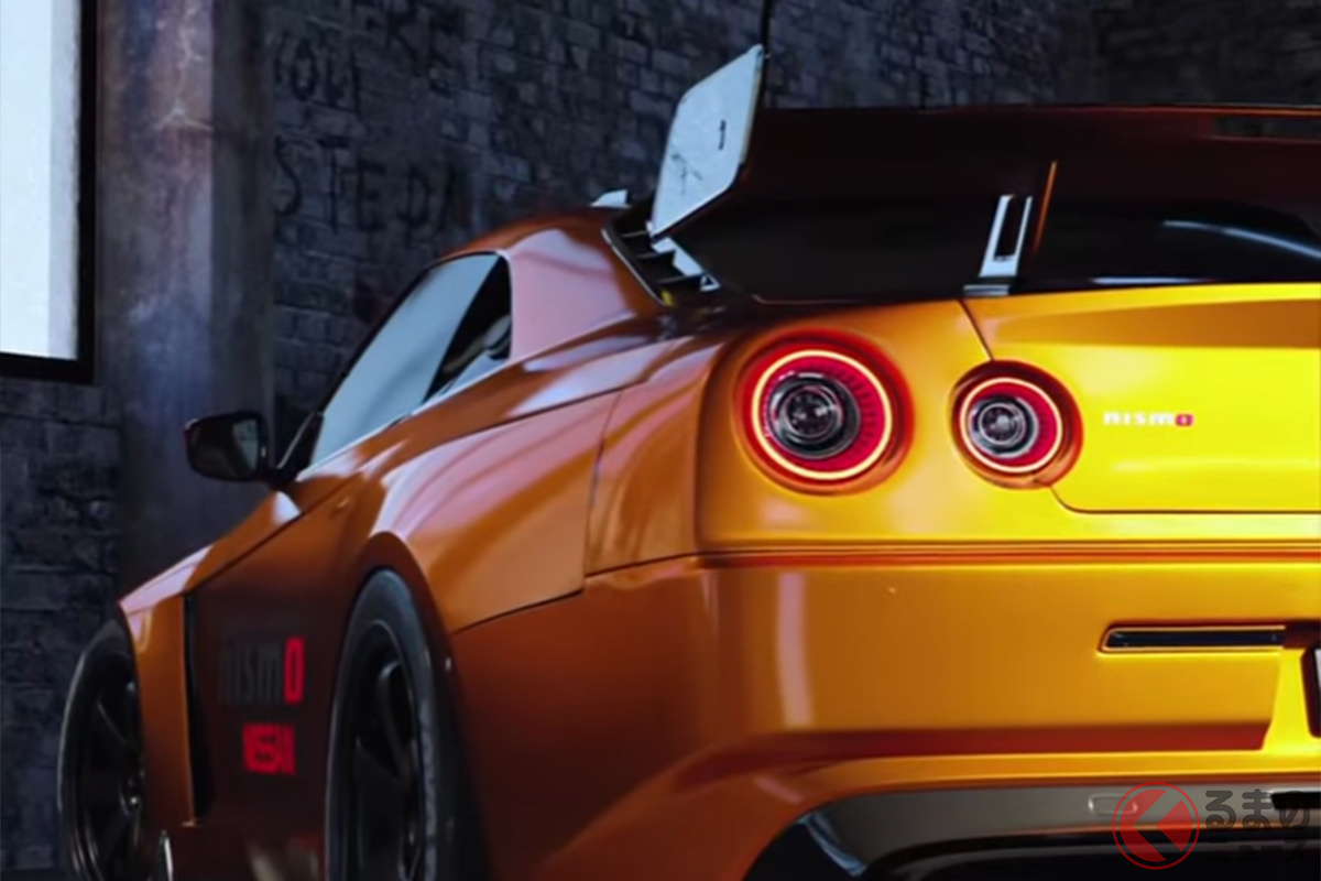 日産フランスがtiktokで紹介した新型「スカイラインGT-R NISMO」(Photo:Avante Design & Roman Miah)