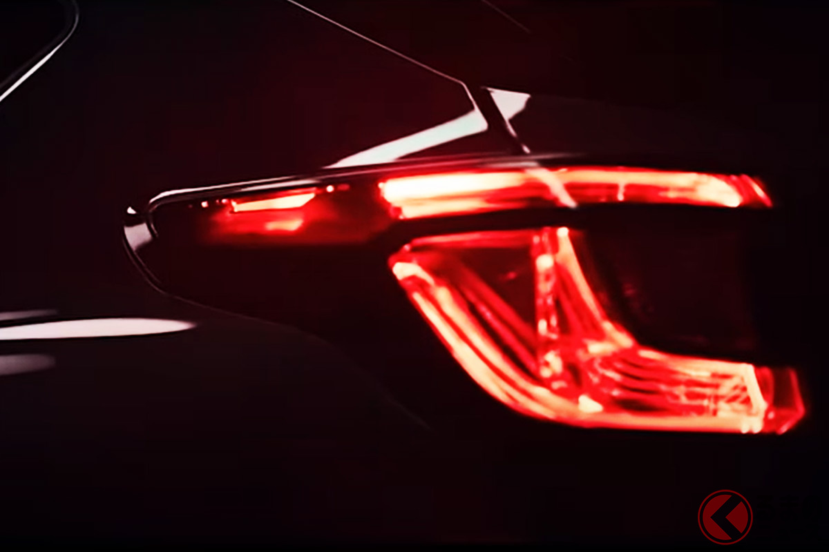 スバルが公開した15秒の新型SUVティザー動画(SUBARU公式YouTube)