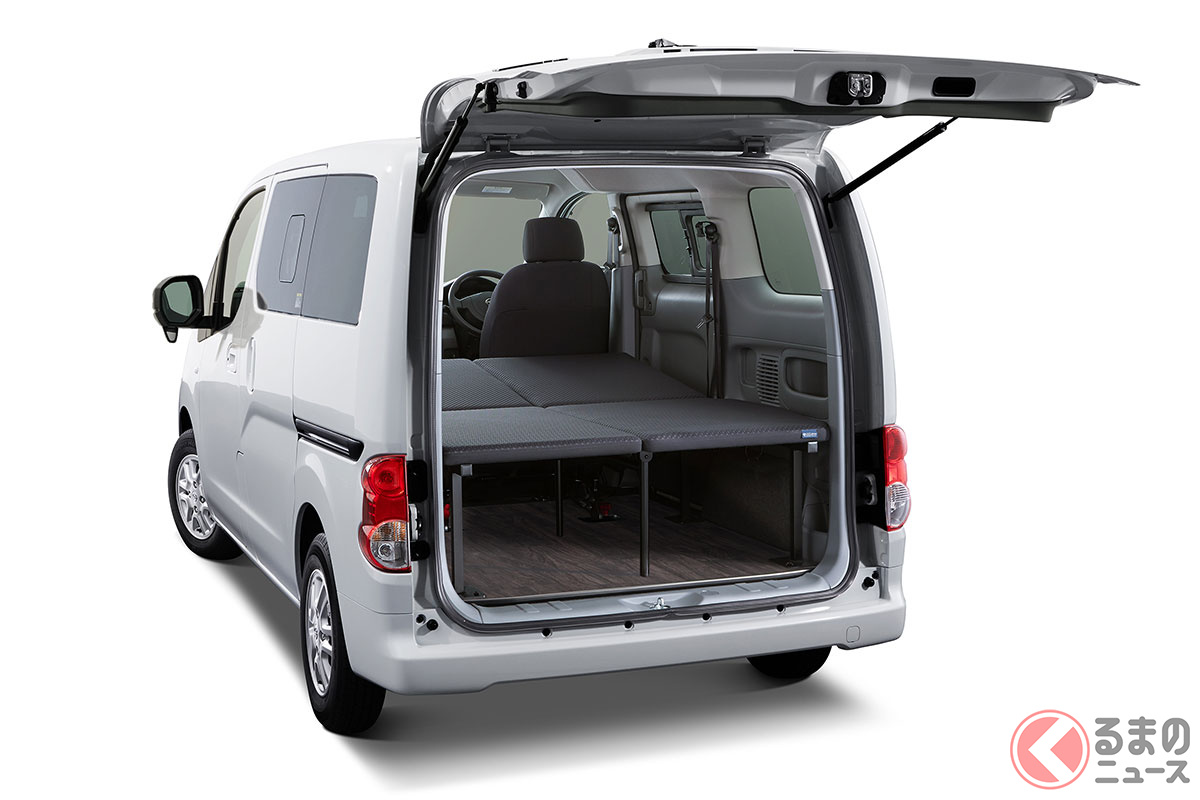 日産 小型スライドドアバン 車中泊 仕様車を拡充 新型 Nv0バネット 4wd車の積載量も向上 くるまのニュース 日産 小型スライドドアバン 車中泊 仕様車を拡充 新型 Nv0バネット 4wd車の積載量も向上 くるまのニュース