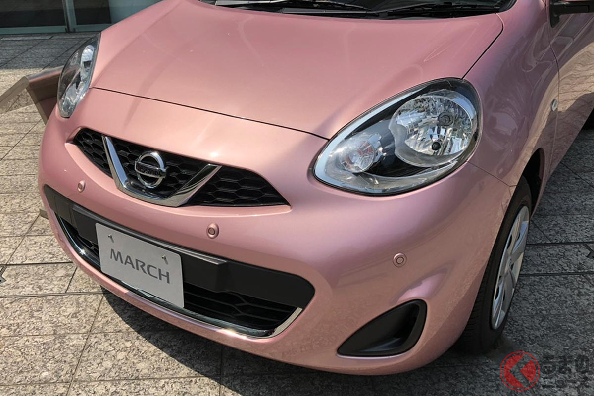 国内販売が終了した日産「マーチ」