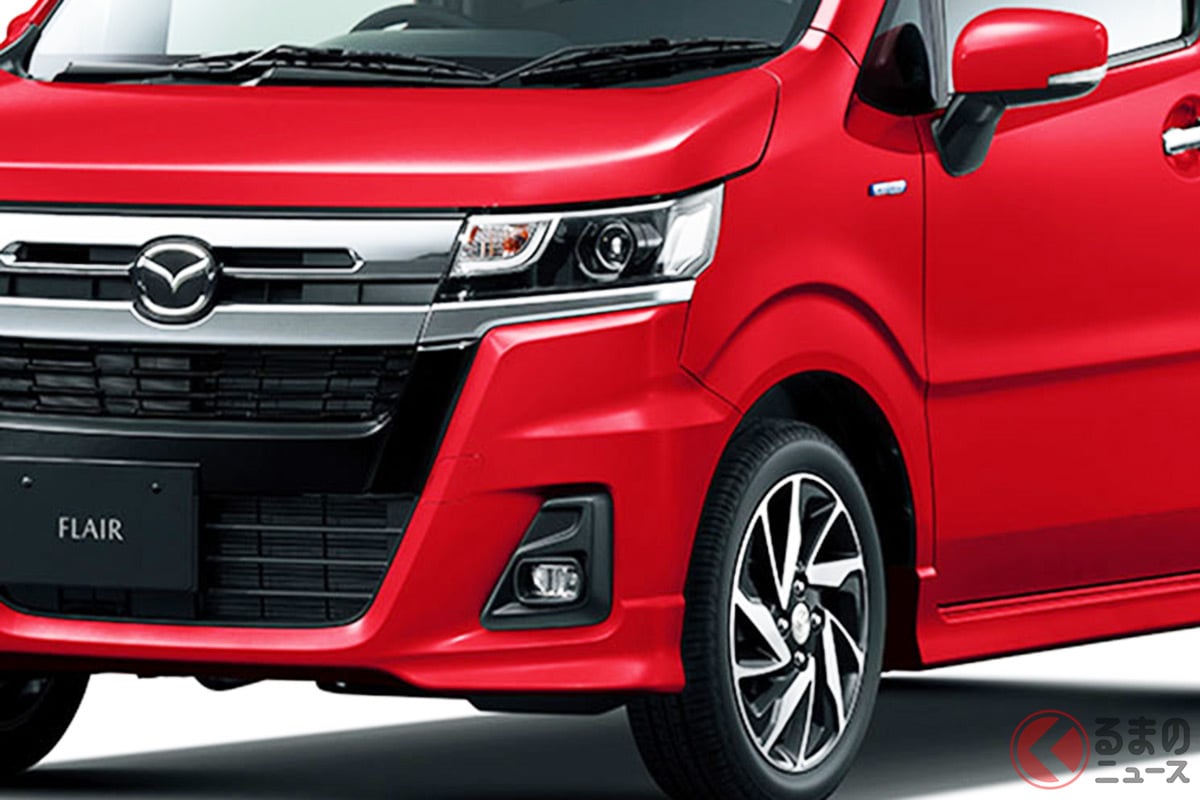 一部改良したマツダ「フレア」