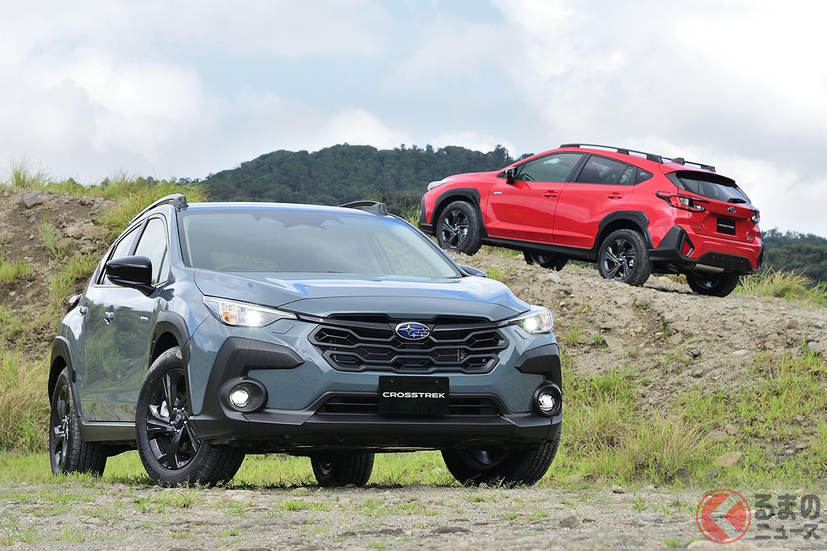 スバル新型「クロストレック」(日本仕様プロトタイプ)