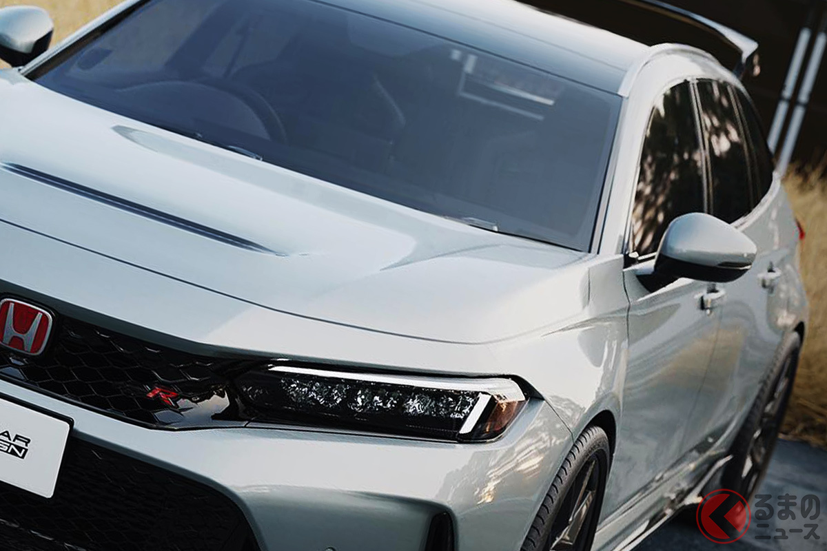 こんな速そうなワゴンなら欲しい? 「Honda Civic Type-R Tourer」のレンダリングが投稿された(Thanks Photo:Sugar・Chow)