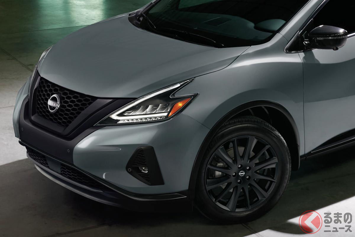 日産「ムラーノ 2023年モデル」(ミッドナイトエディション)