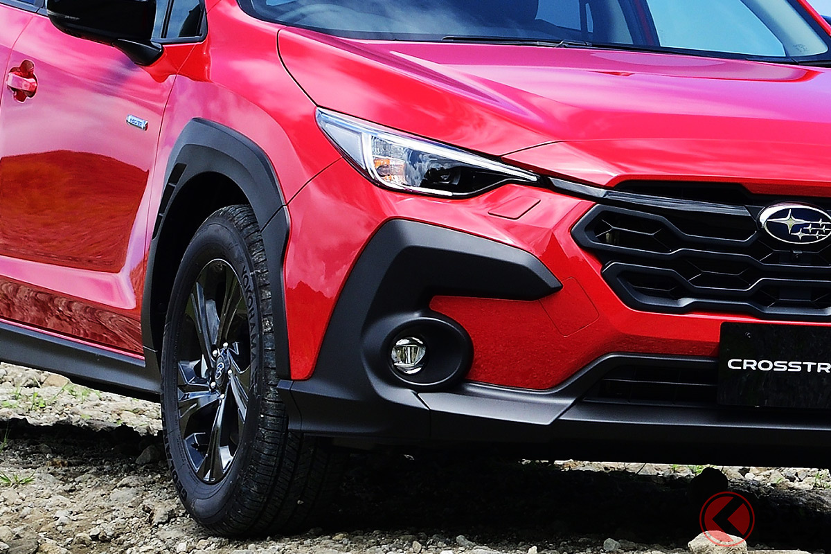 スバル新型「クロストレック」(日本仕様プロトタイプ)