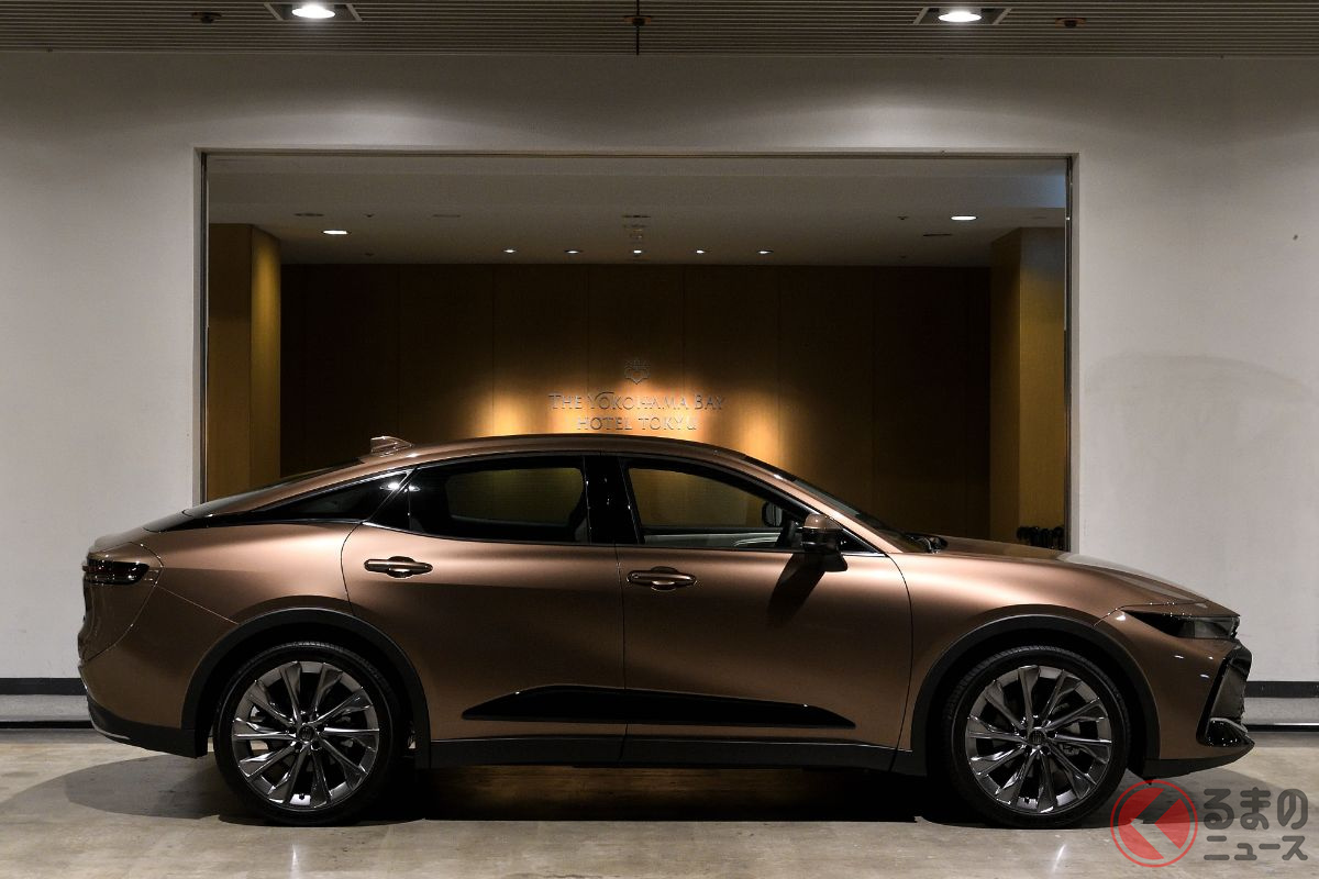 新たなユーザーも興味津々!? 「クラウンクロスオーバー」の評価は上々だという