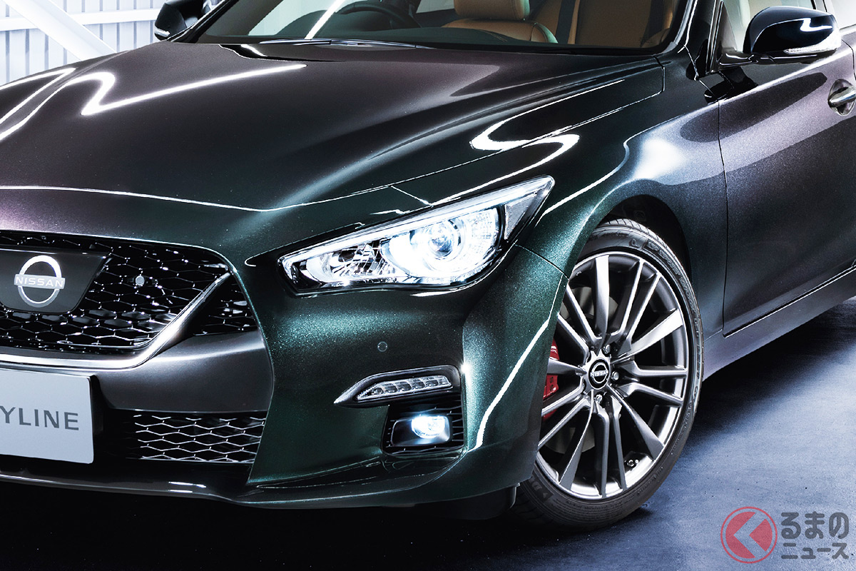 改良を受けた日産「スカイライン」