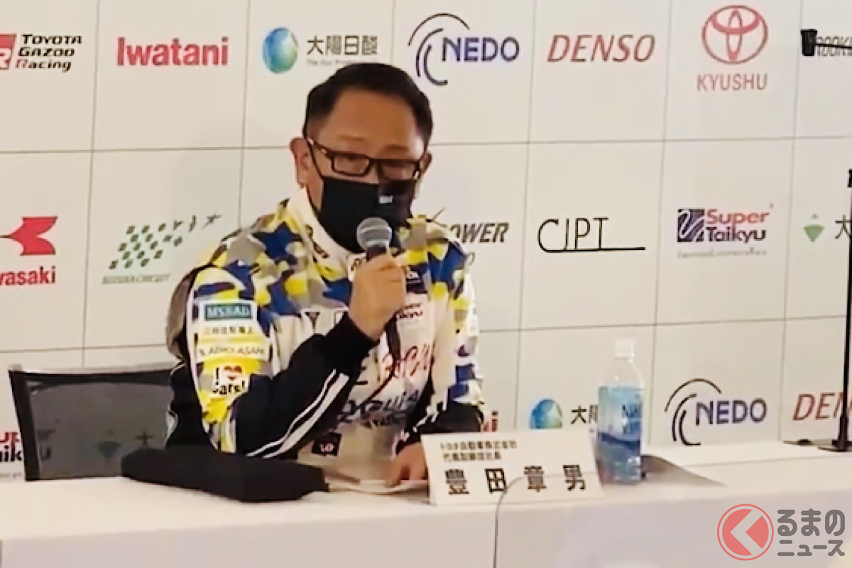 鈴鹿大会に参戦するドライバー「モリゾウ」(トヨタの代表取締役社長)兼(日本自動車工業会 会長)