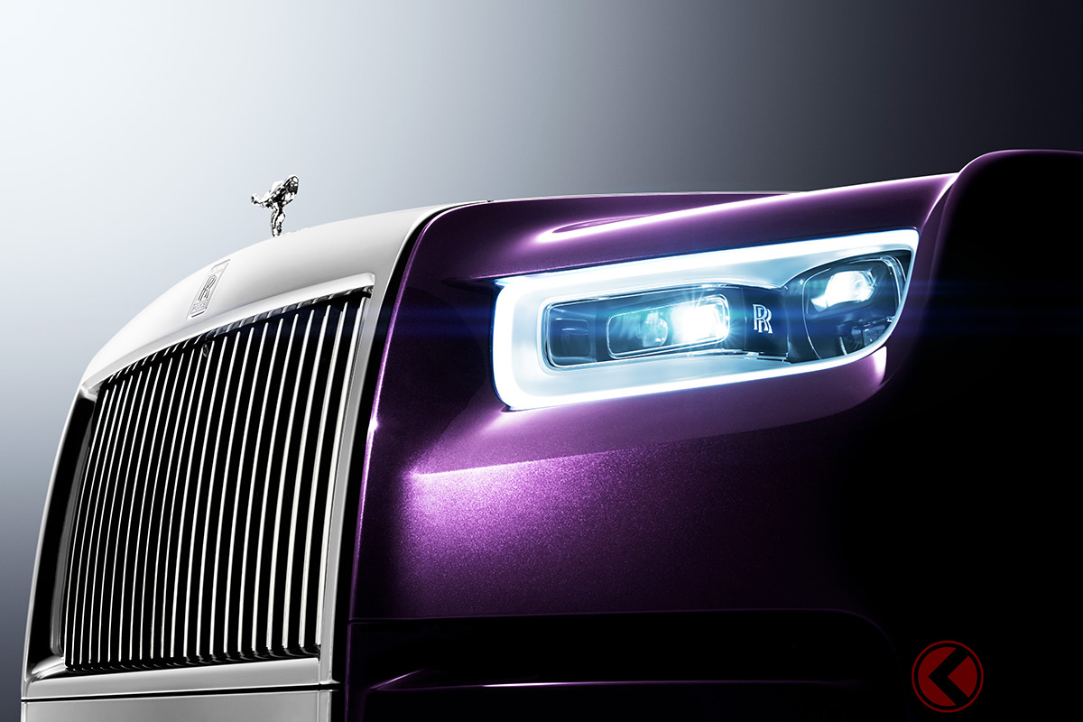 ロールス・ロイスの最高峰モデルである「ファントム」(画像:北野武さんの愛車とは別物)