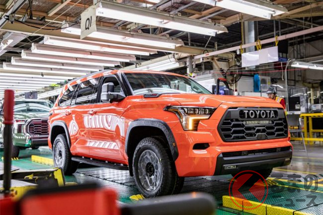 最上級モデルは1000万円超え ランクルよりデカイ トヨタの超巨大suv新型 セコイア 米で生産開始 くるまのニュース 最上級モデルは1000万円超え ランクルよりデカイ トヨタの超巨大suv新型 セコイア 米で生産開始 くるまのニュース