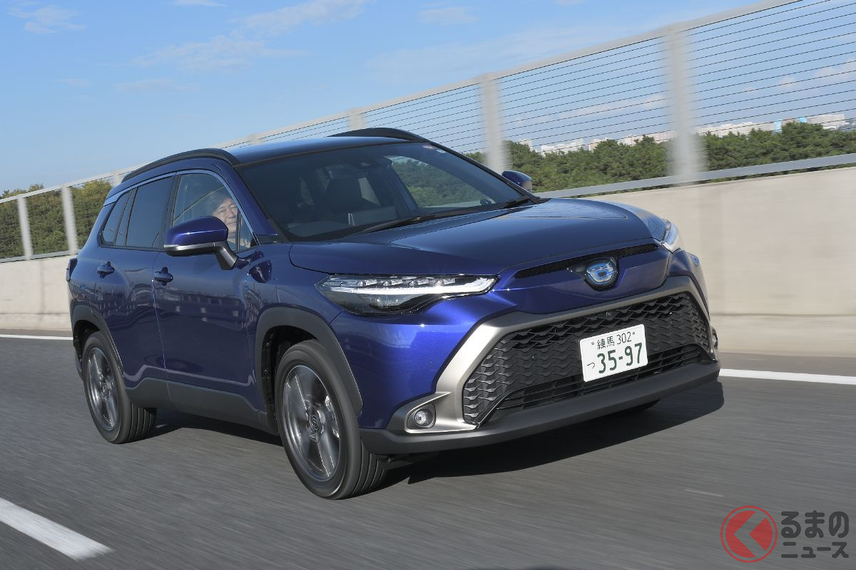 カローラシリーズ初のSUVとなる「カローラクロス」