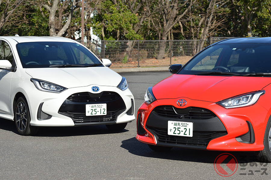 ユーザーは白を選ぶ傾向が大半だが、宣伝やカタログでは目立つ色が起用されることが多い