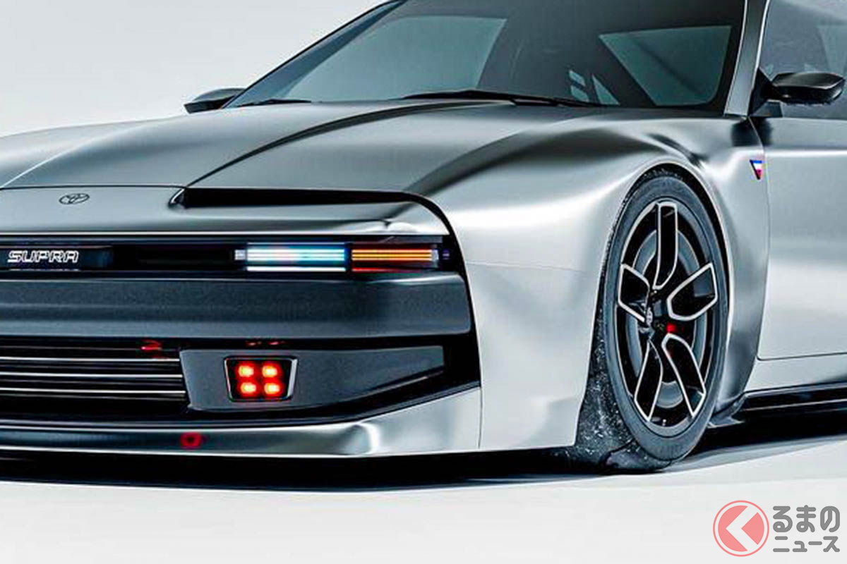 トヨタ3代目「スープラ」のレストモッドカスタマイズレンダリング(photo:Hakosan Designs)