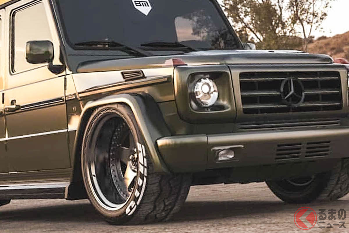 Basel Masri氏が作成した車高短化したメルセデス・ベンツ「Gクラス 」(photo:baselvisions)