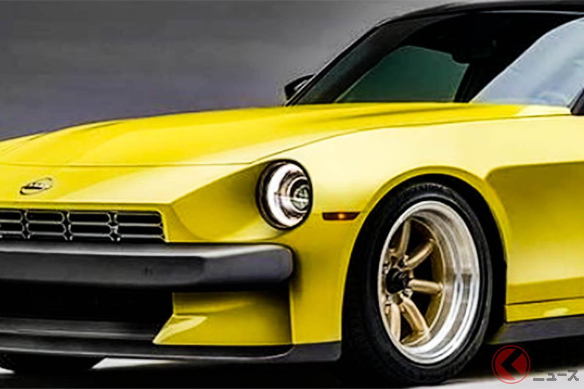 新型日産「フェアレディZ」に280Z(初代S30型)からインスピレーションを得たカスタムを施したレンダリング(photo:7designhouse)