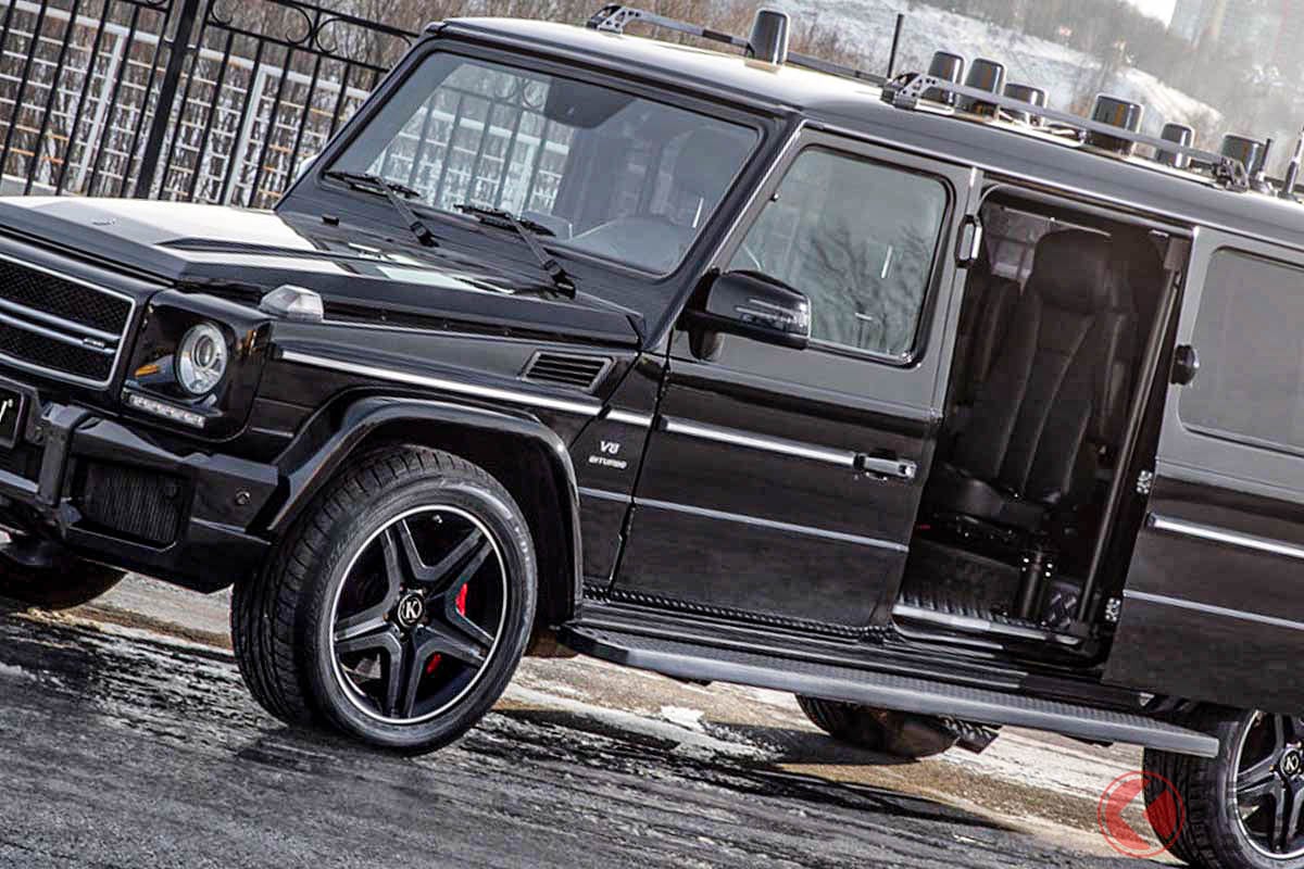 ベンツ Gクラス に スライドドア の超ロング仕様 防弾仕様の装甲車 Mgr 580 Scorpion とは くるまのニュース ベンツ Gクラス に スライドドア の超ロング仕様 防弾仕様の装甲車 Mgr 580 Scorpion とは くるまのニュース