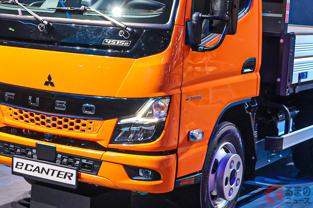 一足先に日本でワールドプレミアとして発表されたばかりの新型「eCanter」