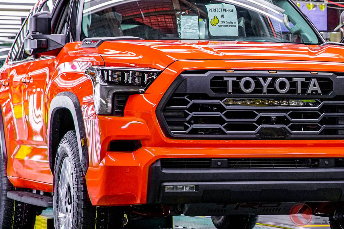 最上級モデルは1000万円超え ランクルよりデカイ トヨタの超巨大suv新型 セコイア 米で生産開始 くるまのニュース 最上級モデルは1000万円超え ランクルよりデカイ トヨタの超巨大suv新型 セコイア 米で生産開始 くるまのニュース