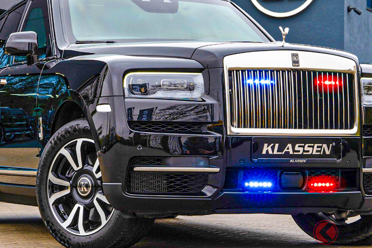 ロールスロイス「カリナン」を装甲&豪華内装仕様に仕立てたKLASSEN「バンカーカリナンVR7 RCR_1492」