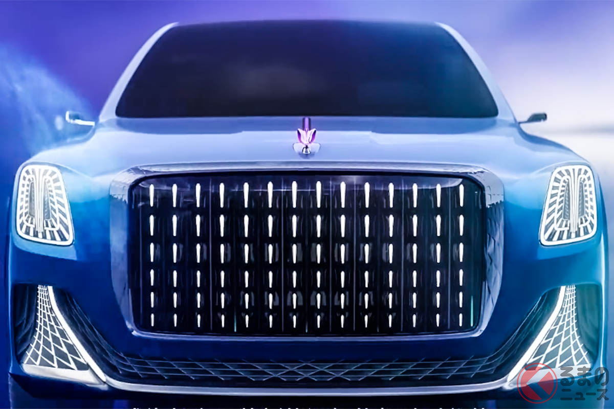 紅旗がメタバース上で発表した新型SUV「E-LS」