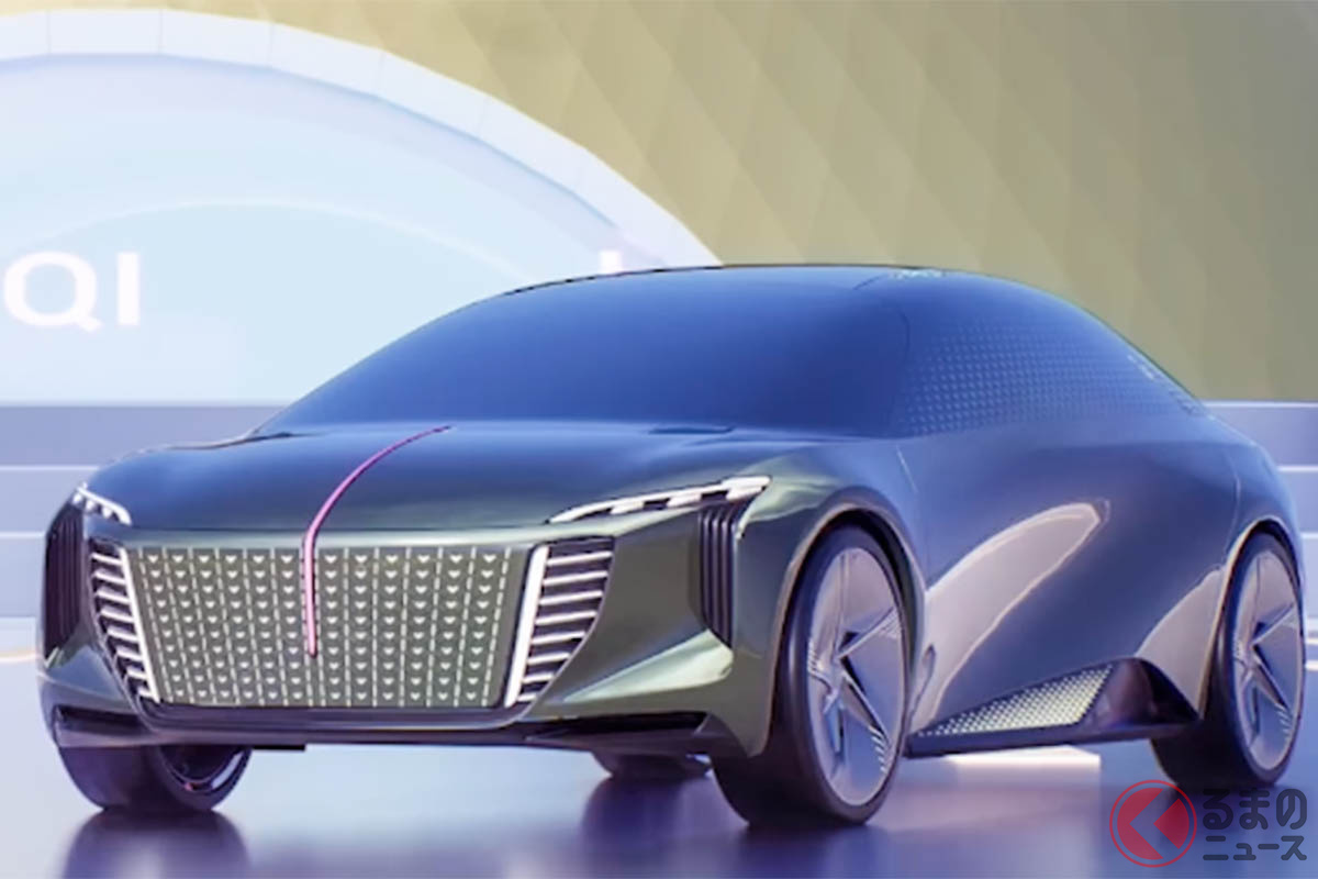 紅旗がメタバース上で発表した新型「セダン EV」