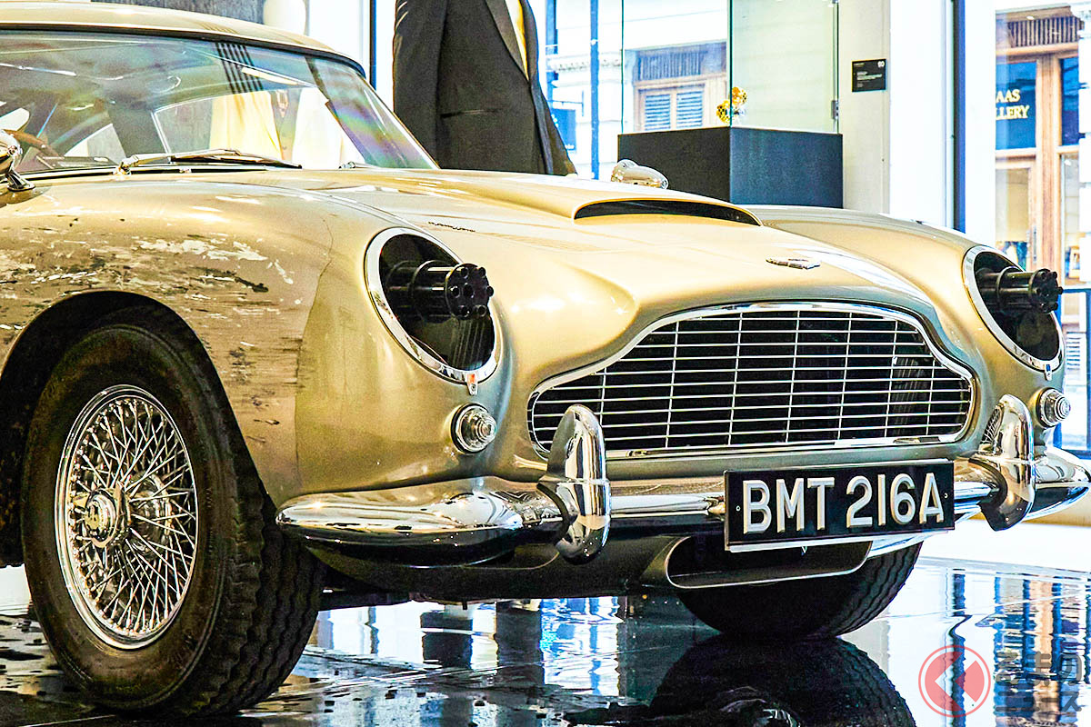 4億円を超える金額で落札されたアストンマーチン「DB5」