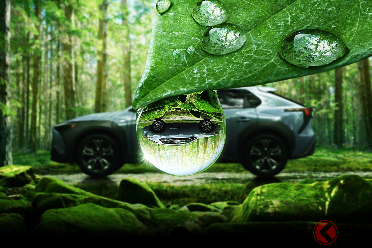 スバル新型「ソルテラ」の新ビジュアル公開(画像:スバル新型ソルテラの特設サイト)