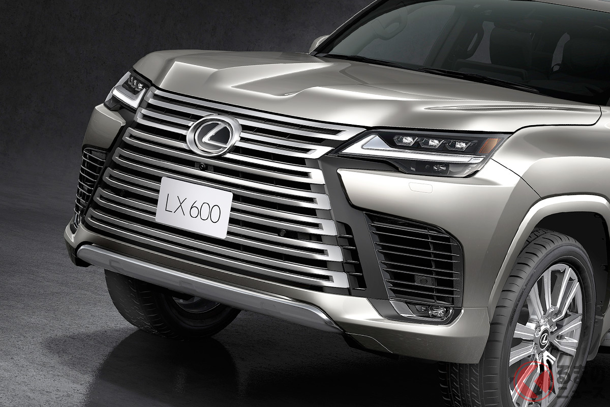 こりゃ迫力が凄い! レクサス最上級SUV新型「LX」世界初公開! 誰もが憧れるLXは何が進化した?