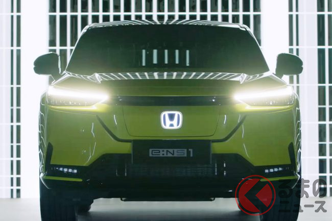 ホンダ新型suvを2台同時に世界初公開 新ロゴ採用のevシリーズ E N を発表 22年春中国で発売 くるまのニュース ホンダ新型suvを2台同時に世界初公開 新ロゴ採用のevシリーズ E N を発表 22年春中国で発売 くるまのニュース