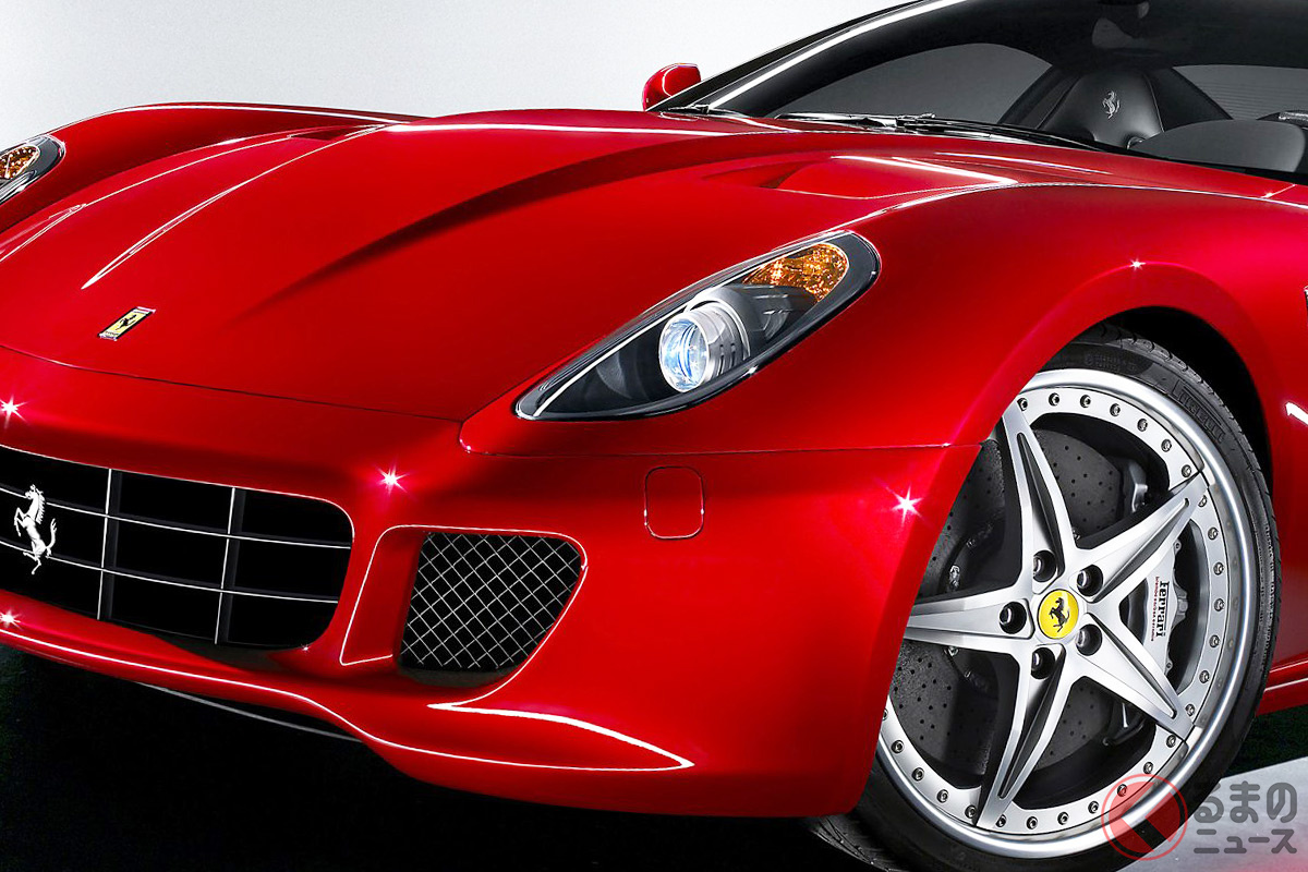 かつて松坂大輔氏は日本で白色のフェラーリ「599」に乗っていたという