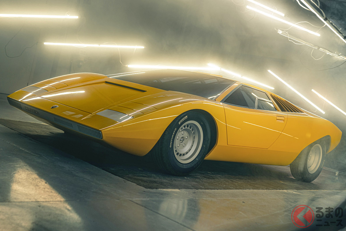 ポロストリコとチェントロスティーレが手を組んで「カウンタックLP500」の復刻に挑んだ