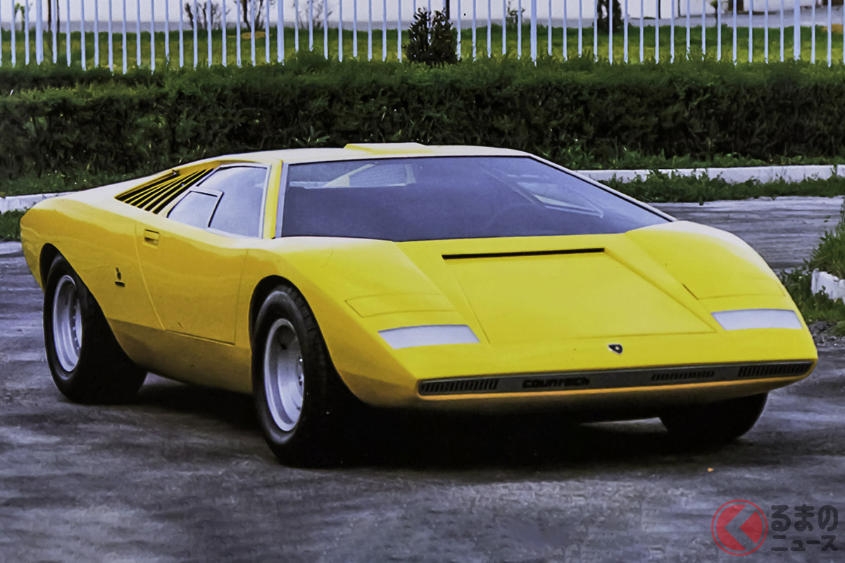 1971年に発表された当時の姿。クラッシュテストに供され、写真のオリジナルの個体は現存していない