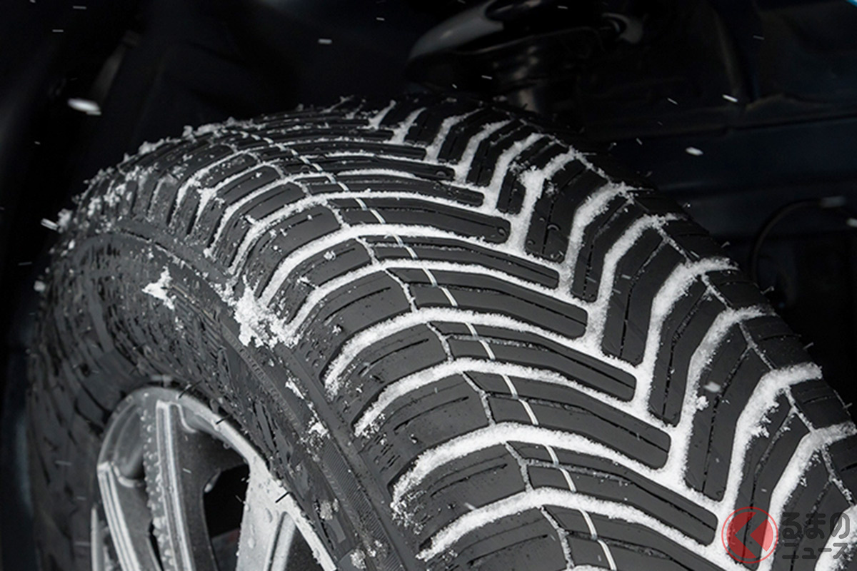 オールシーズンタイヤは豪雪地帯でも使える? (画像はミシュラン「クロスクライメート」)